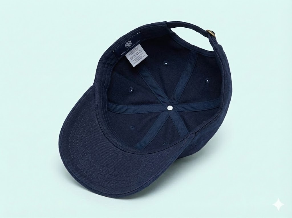 Premium Customizable Navy Blue Baseball Cap